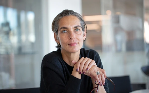 portrait of director Yasmin Al-Ani Spence