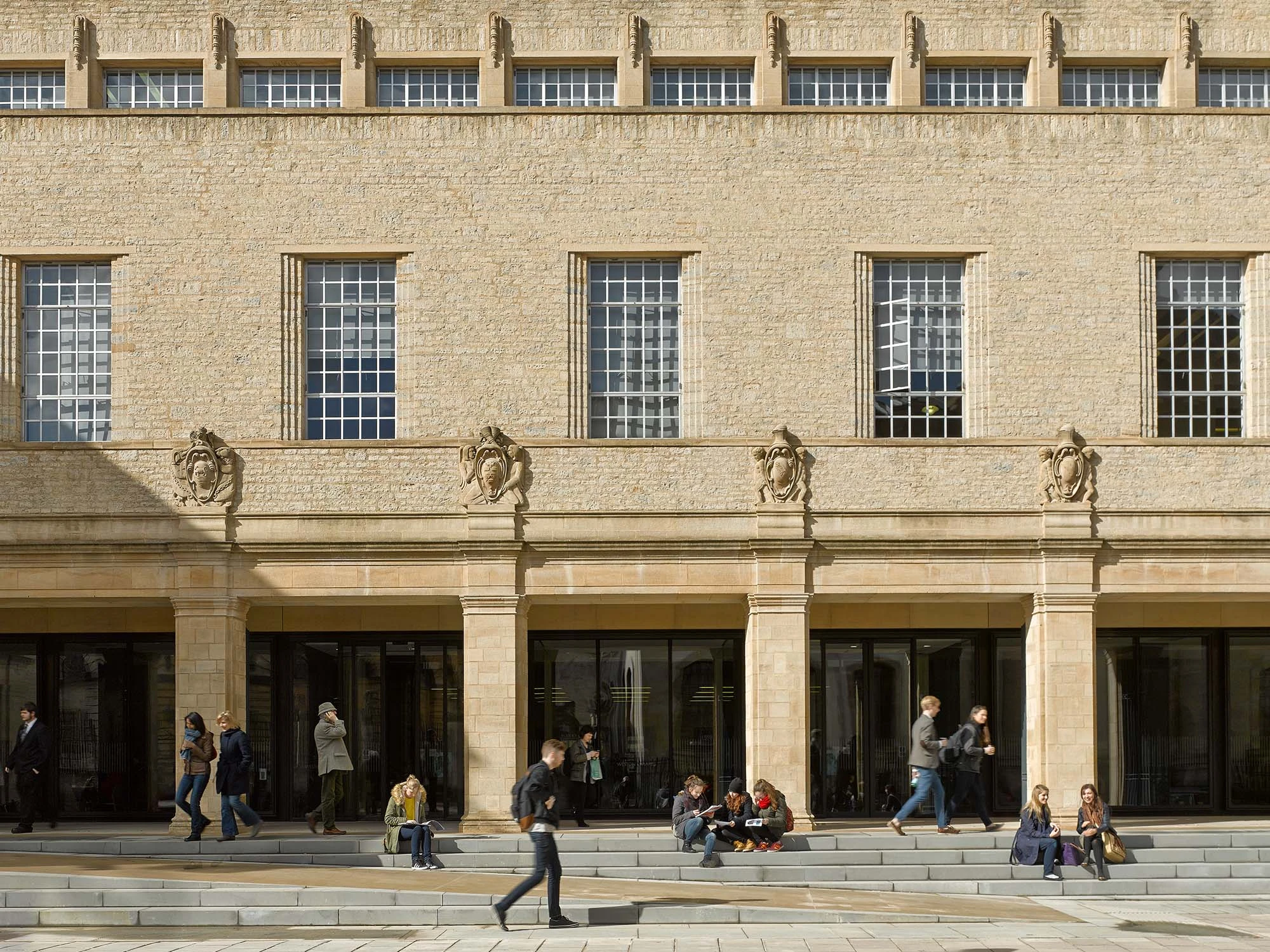 Exterior of the Weston Library